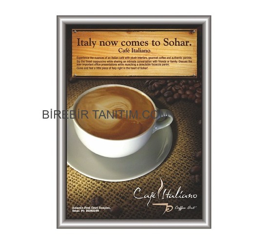 Gönye Köşe Düz Alüminyum Çerçeve - B2 50×70 25mm Gönye Köşe Düz Alüminyum Çerçeve - B2 50×70 25mm