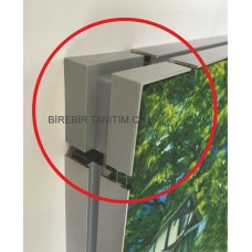 Tik Tak Çerçeve - Tekstil Çerçeve Işıksız (A4) 210x297mm