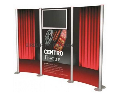 Centro Stand TV Üniteli - 3 Panel