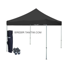 Gazebo Tente Tavan 4×4 mt - Katlanabilir Stand - Tanıtım Fuar Çadırı