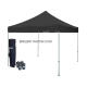 Gazebo Tente Siyah Tavan 3×3