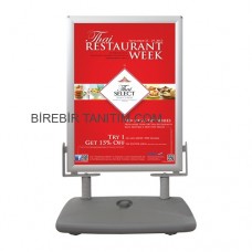 Kaldırım Panosu Su Tabanlı Poster Pano B2 500X700 MM